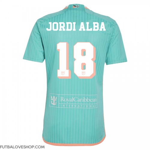 Dres Inter Miami Jordi Alba #18 Tretina 2024-25 Krátky Rukáv